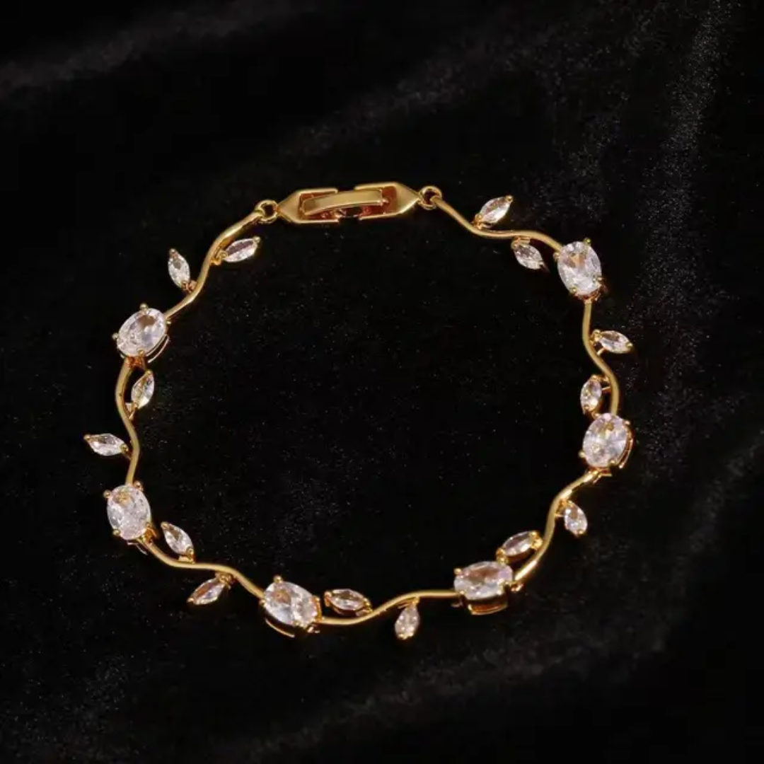 Bracelet Tulip Multicolore – Plaqué Or - Image 7