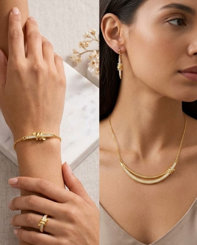 Parure "Nœud d'Amour Algérien" – Édition Prestige - Image 3