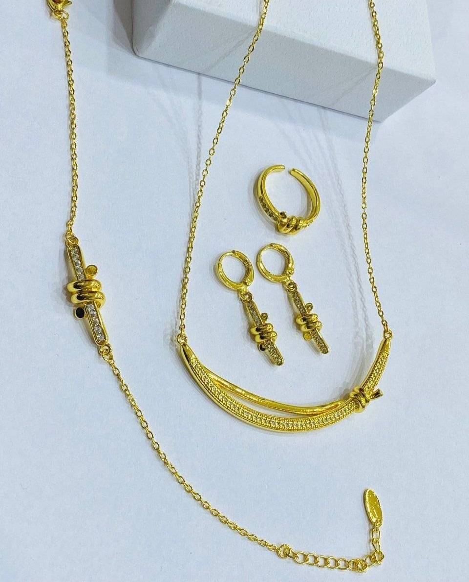 Parure "Nœud d'Amour Algérien" – Édition Prestige - Image 2